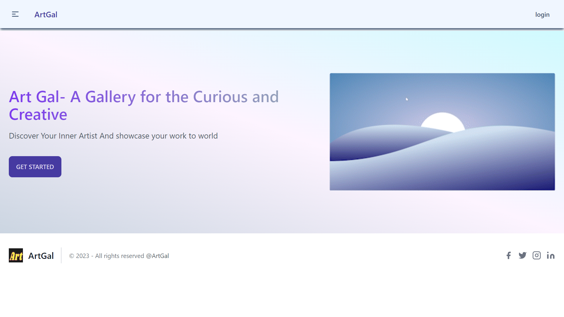 MERN Gallery & Blog Platform