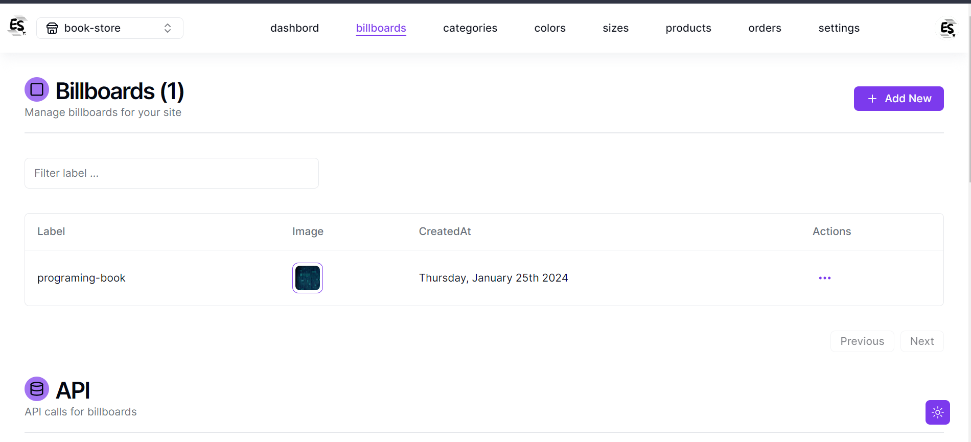 E-Commerce Platform (E-Store)